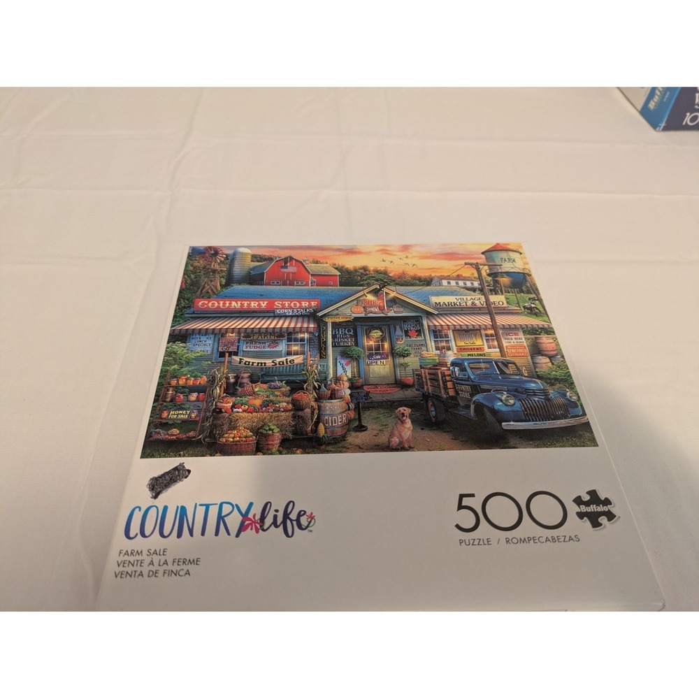 Buffalo‎ Farm Life Country Sale Puzzle 500 Pieces